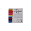 Fugakolor Design product box met Voegmortel Colmef Flexibel Bianco en kleurrijke potloden