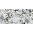 Polished marble slab met grijze en witte patronen voor de White Beauty mat 60x120 rett