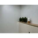 Wonder Mud keramische tegel met moderne betonlook: plank met 4 vazen