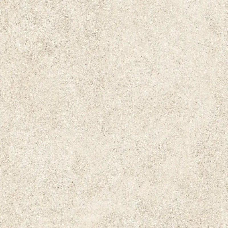 Off-white textured surface with a subtle mottled pattern in Yacht Ivory 60x60 rett