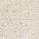 Beige textuur op een Yacht Ivory Brick wandtegel met subtiele spikkelpatronen