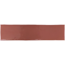 Terracotta kleurige tegel van Zelij Burdeos 5x20, perfect voor vloertegels