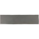 Gray rectangular ceramic subway tile Zelij Gris Oscuro, perfect for handgemaakte marokkaanse tegeltjes