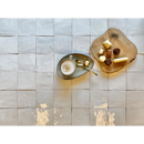 Koffie en chocolade op gebogen borden met Zelliges Alhambra Blanc 10x10 cm