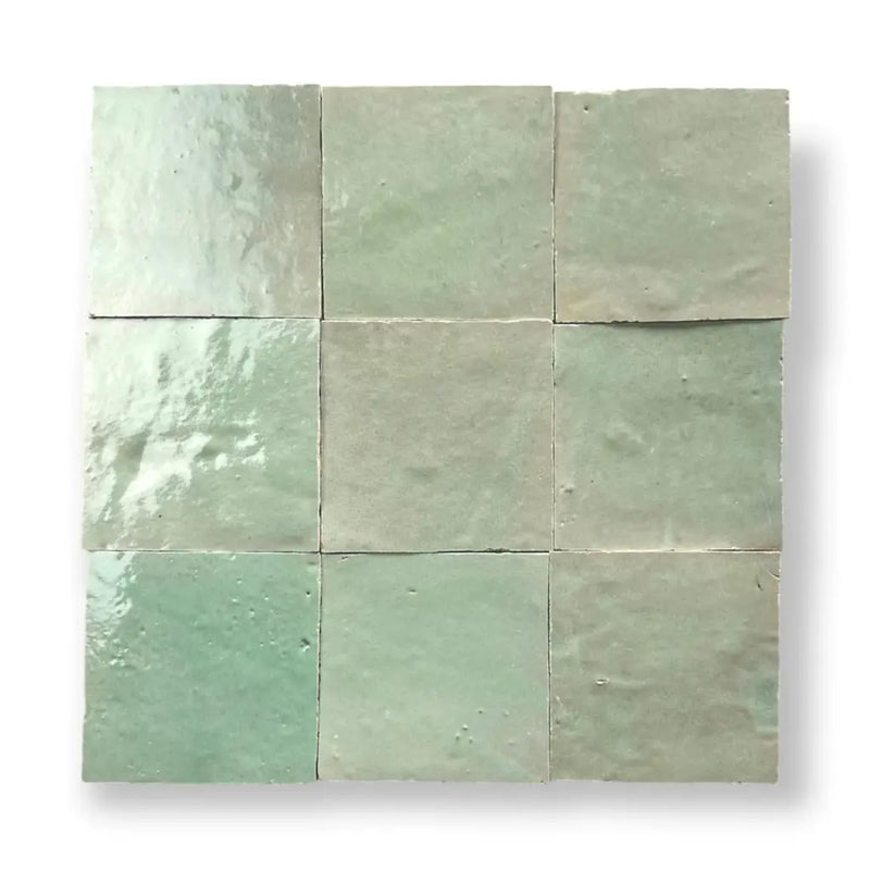 Zelliges Alhambra 15 Vert Clair 10x10 cm - Top Tegels