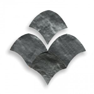 Zelliges Alhambra Fishscale Gris Fonce metalen dakshingles voor totale area bescherming