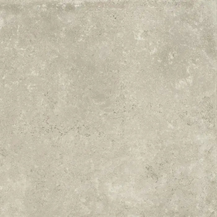 Lichtbeige textuur van Zermatt Natural 60x60 rett met subtiele verkleuring en patina